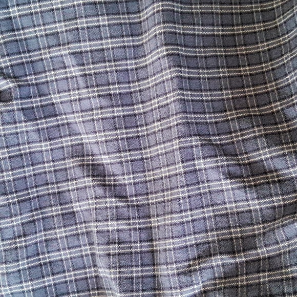 Timberland men's XL blue plaid, button down, long sleeve shirt - Picture 5 of 5